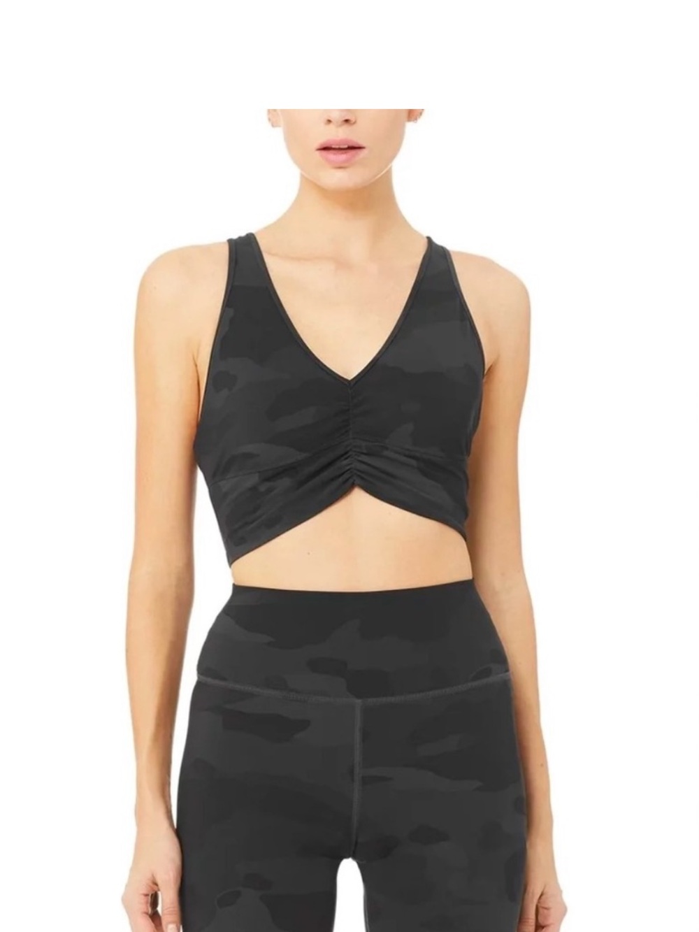 Alo Yoga Vapor Wild Thing Camo Sports Bra